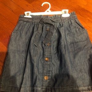 Girls Oshkosh Denim Skirt size 14